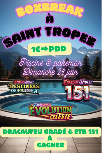 2 éme round ➡️ Viens chopper ton Drac gradé et ton ETB151 ➡️ 1€ Pdd en to night