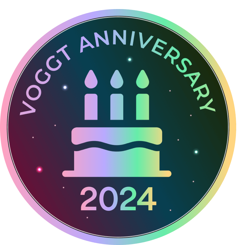 3er aniversario de Voggt